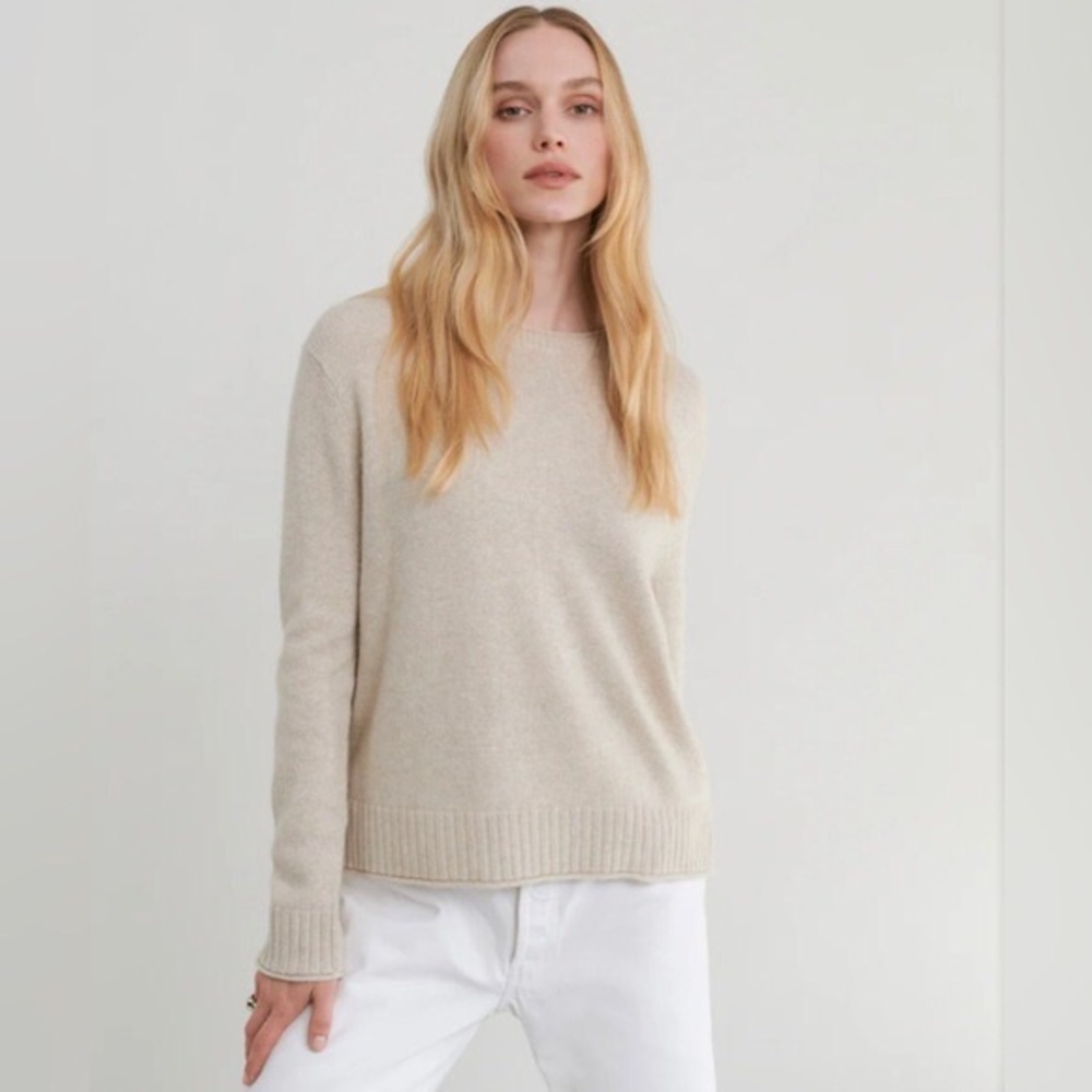 NWT Jenni Kayne Everyday Sweater in Oatmeal
